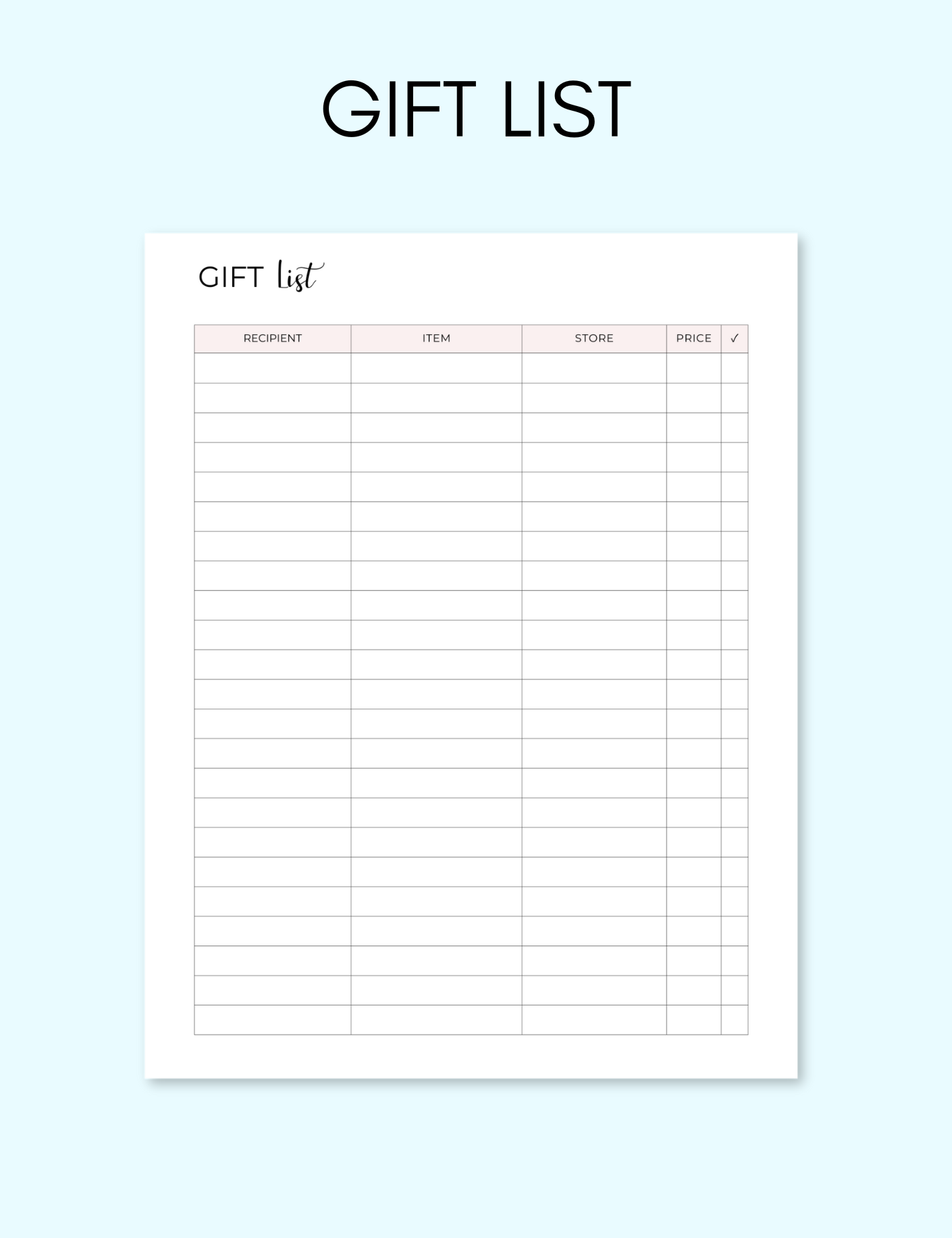 Birthday Tracker
