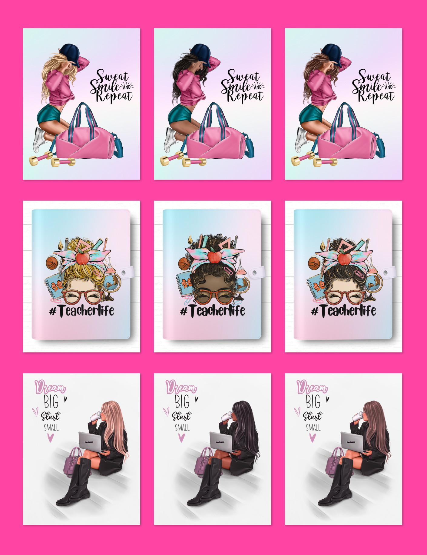 Boss Babe Planner Covers