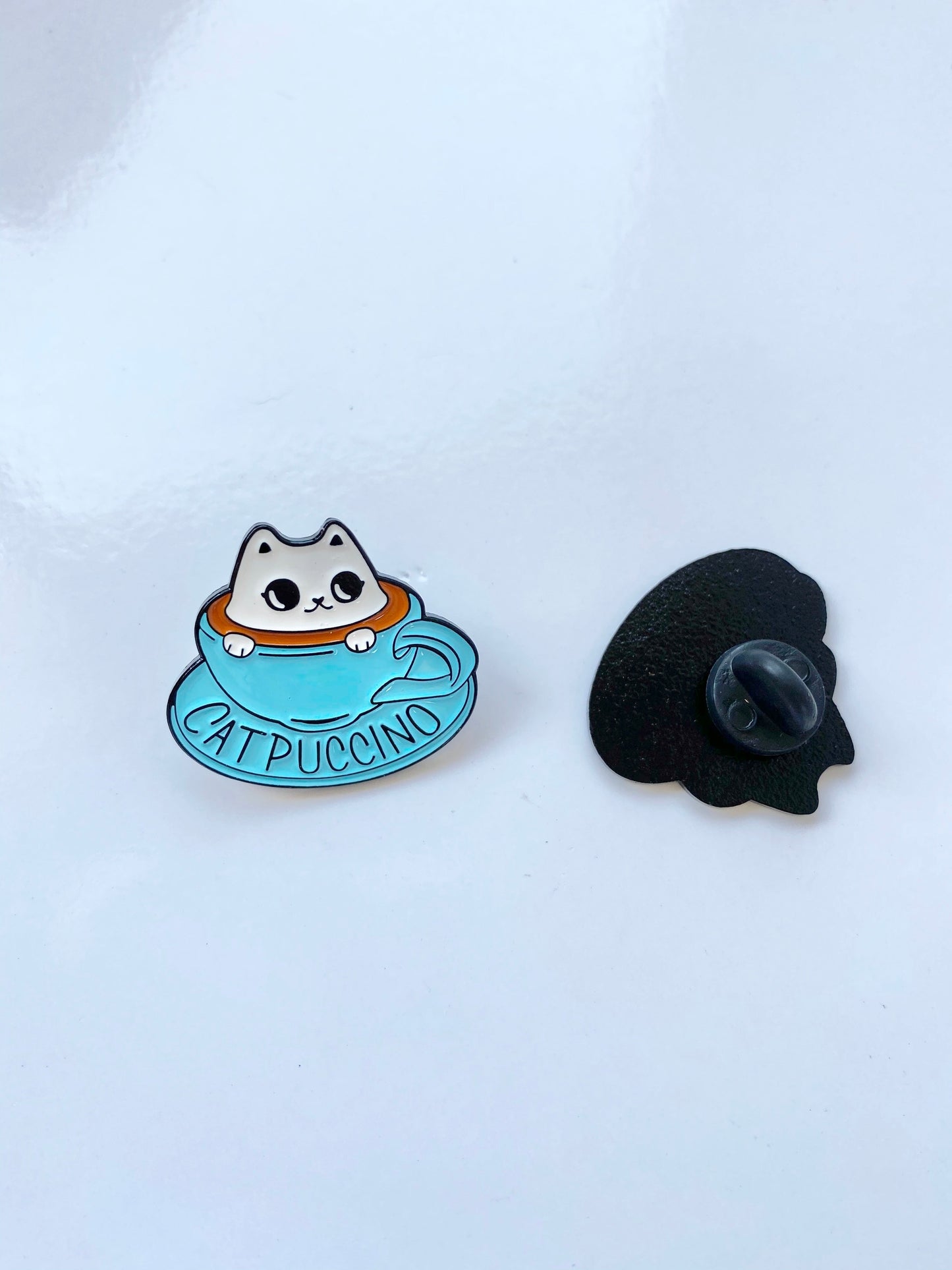 Catpuccino Enamel Pin