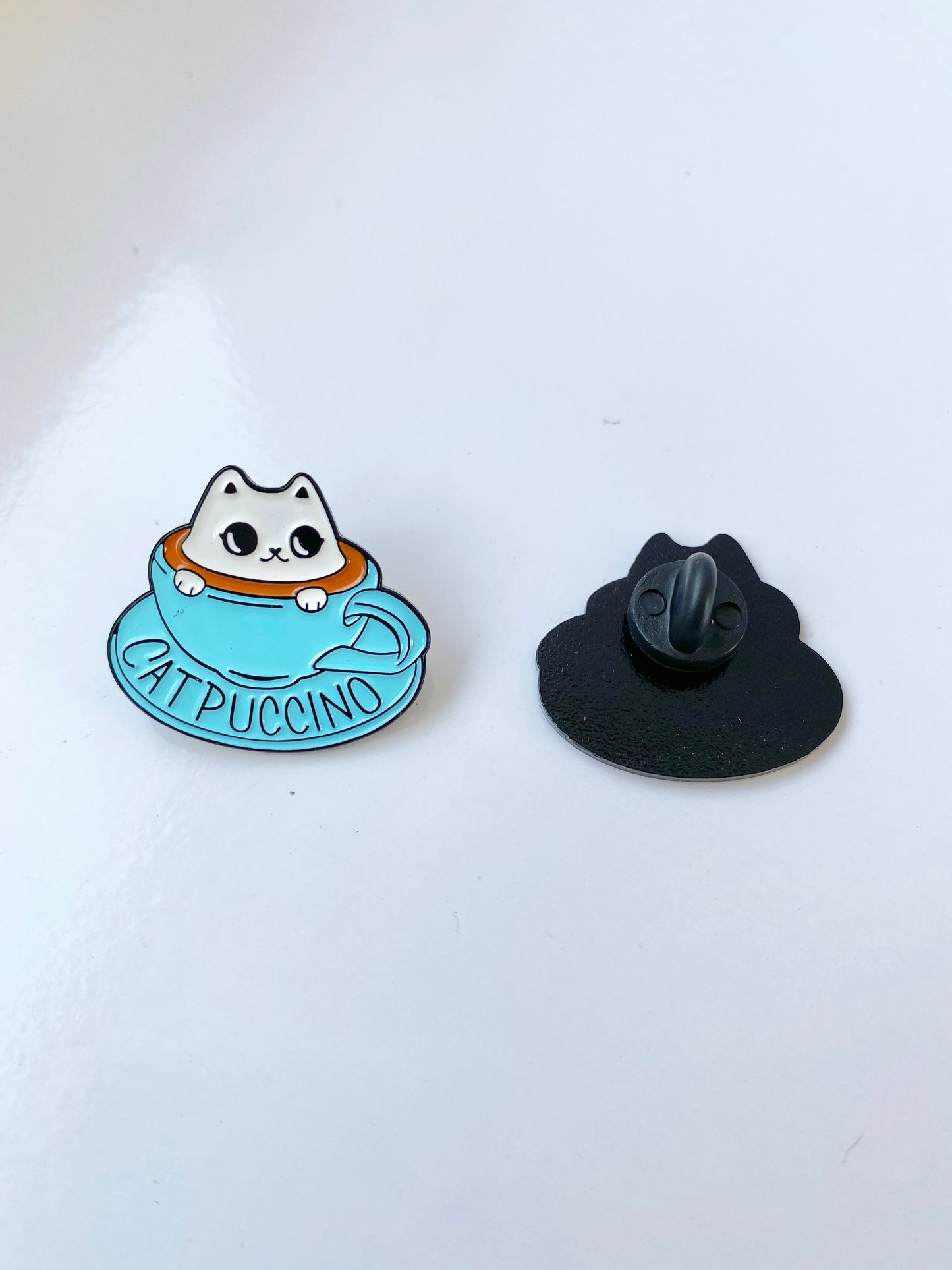 Catpuccino Enamel Pin