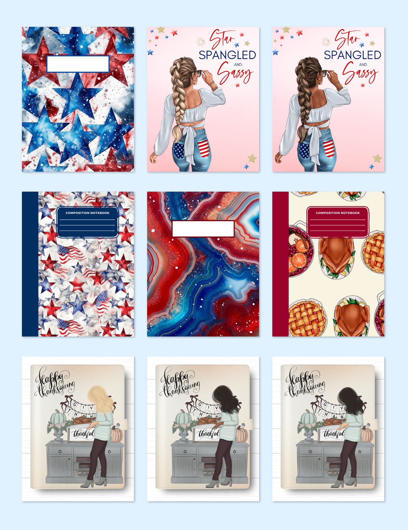 Holiday Planner Covers