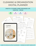 Cleaning & Organization Digital Planner