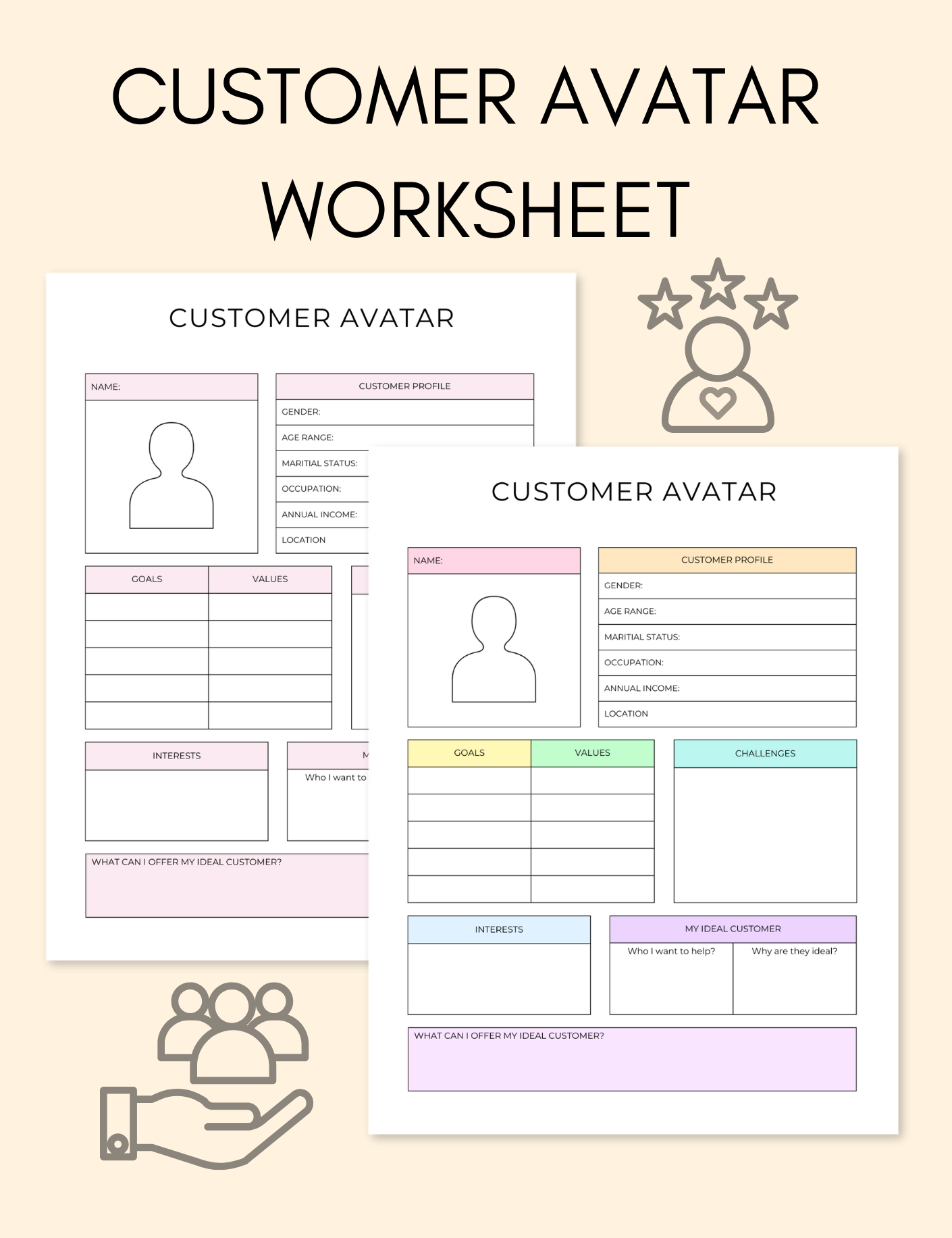Customer Avatar Worksheet