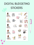 Digital Budgeting Stickers