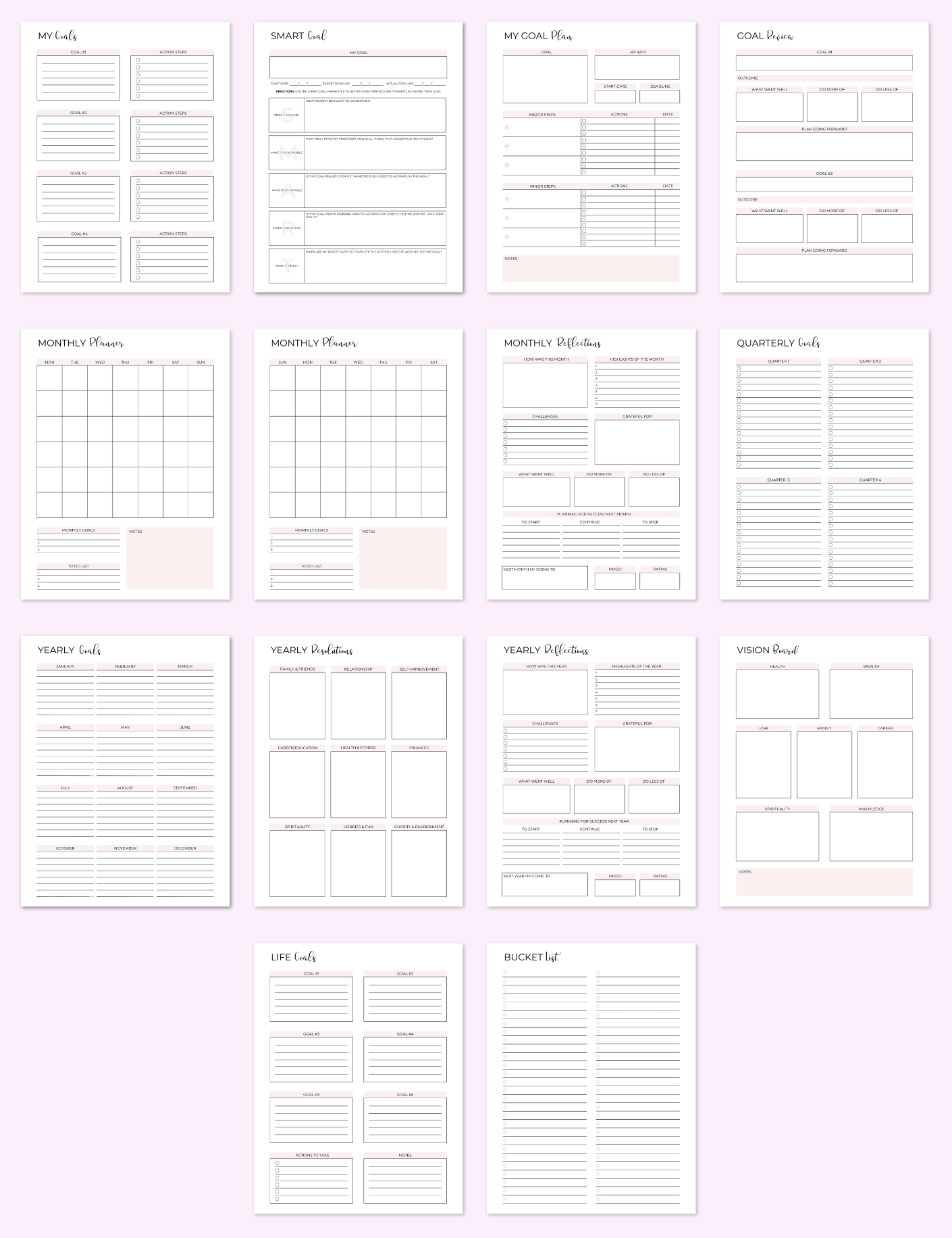 Goal Planning Expansion Pack