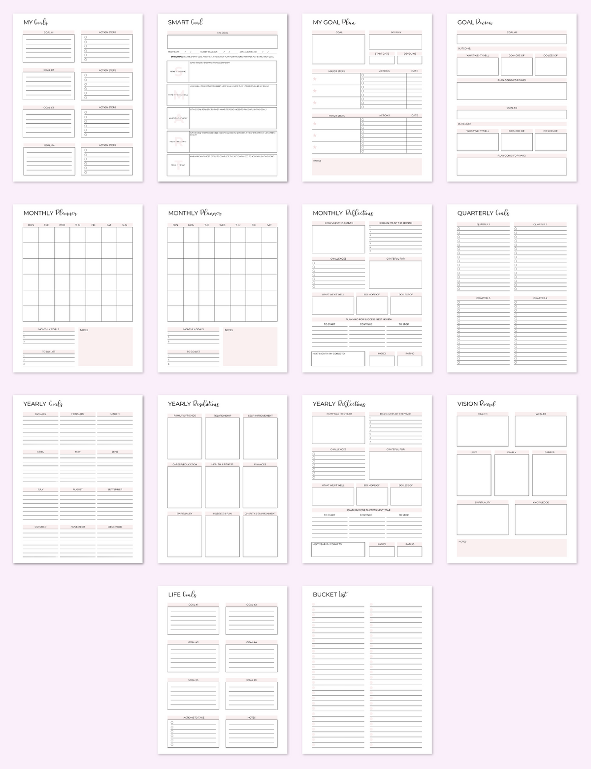 Goal Planning Expansion Pack