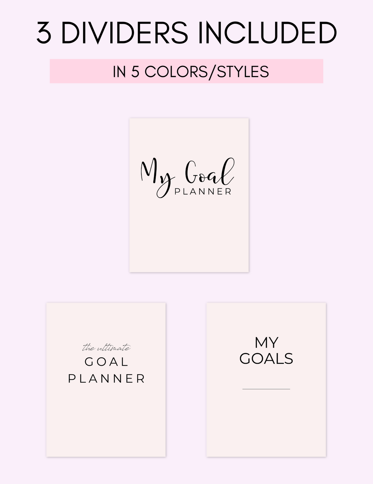 Goal Planning Expansion Pack