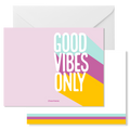 Good Vibes Only Social Stationery