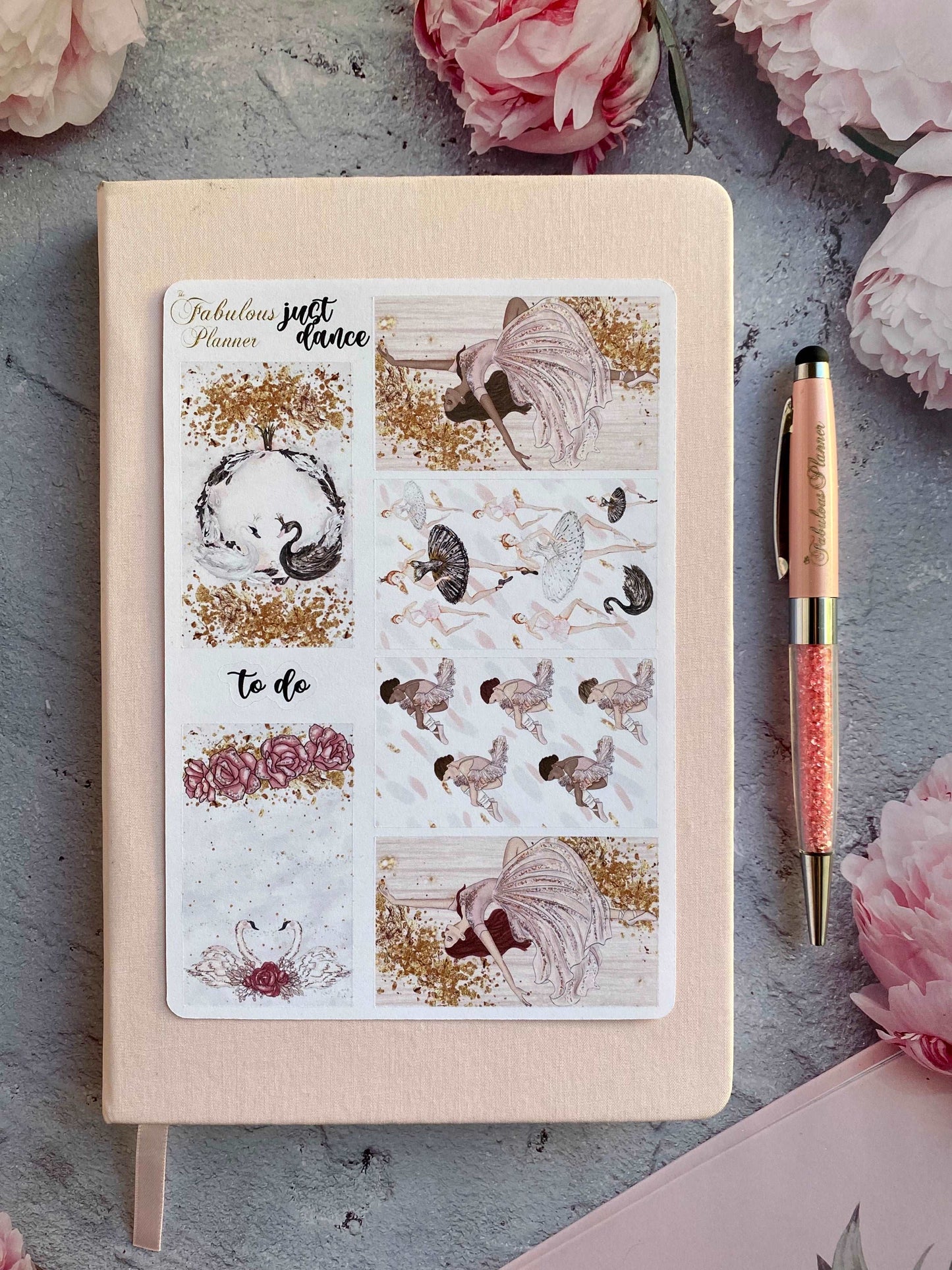 Ballerina Life Matte Stickers