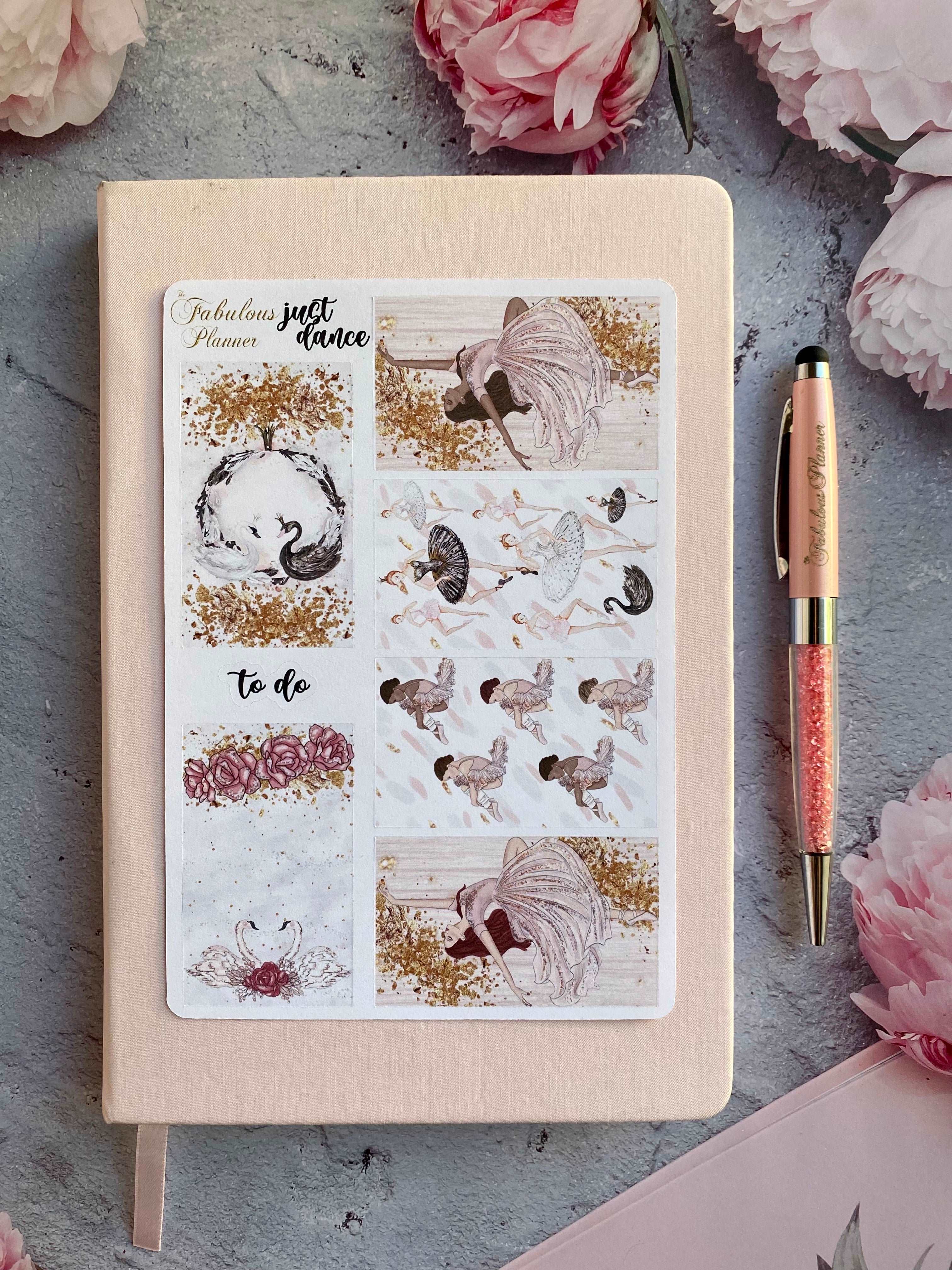 Ballerina Life Matte Stickers