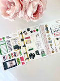 3 Sheets Live Colorfully Planner Stickers