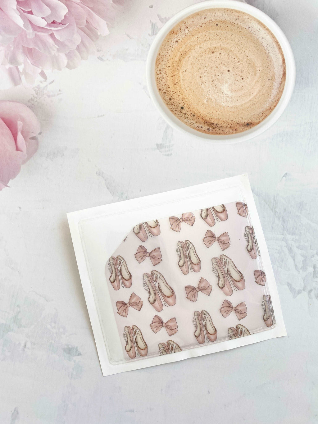 Ballerina Pink Adhesive Pocket
