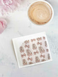 Ballerina Pink Adhesive Pocket