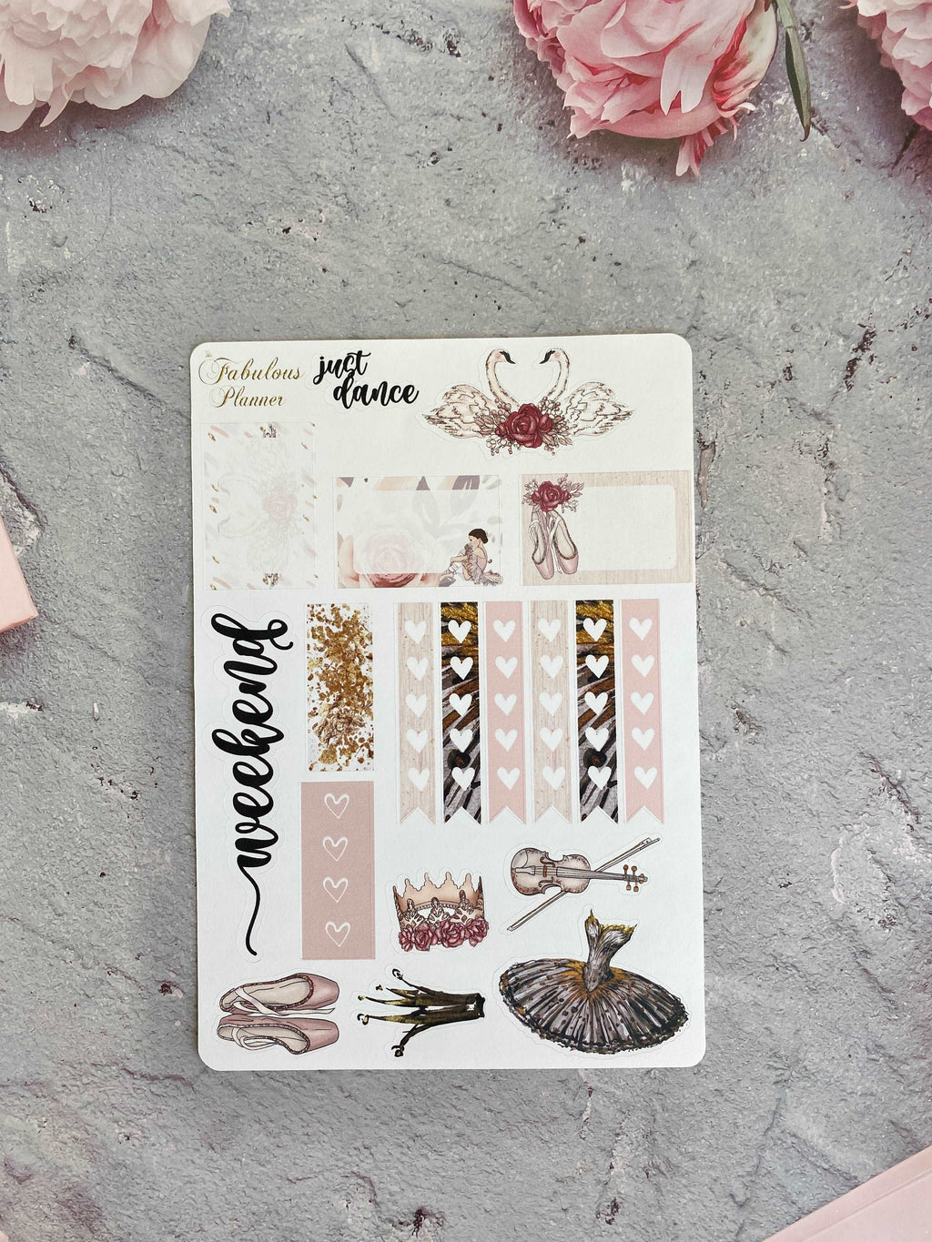Ballerina Life Matte Stickers