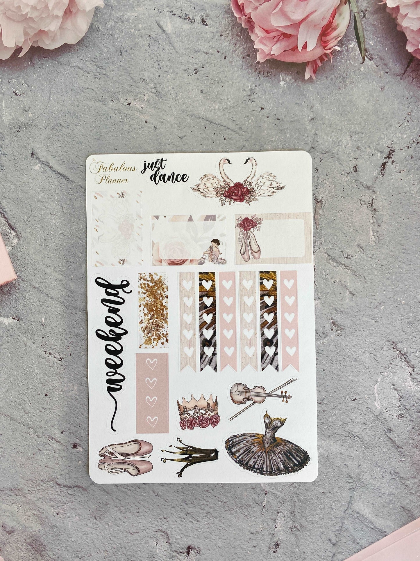 Ballerina Life Matte Stickers