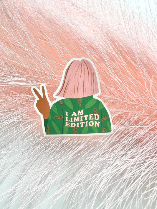 Female Empowerment I am Limited Edition Die Cut Sticker