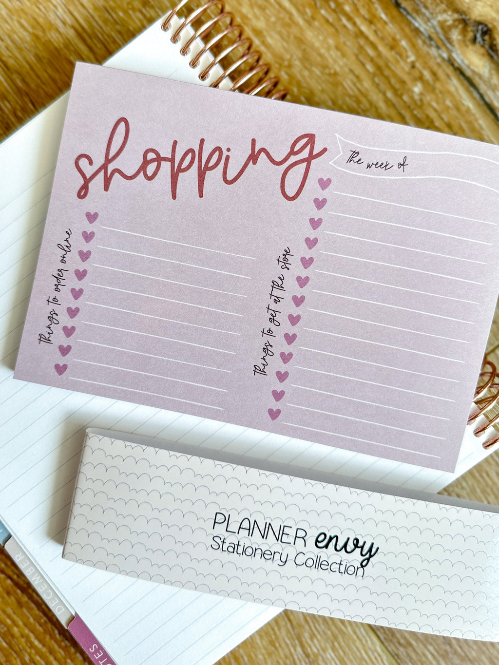 Shopping List Notepad: Groceries, Online, Things to buy - 7x5 Inches (*Notepad Only*)