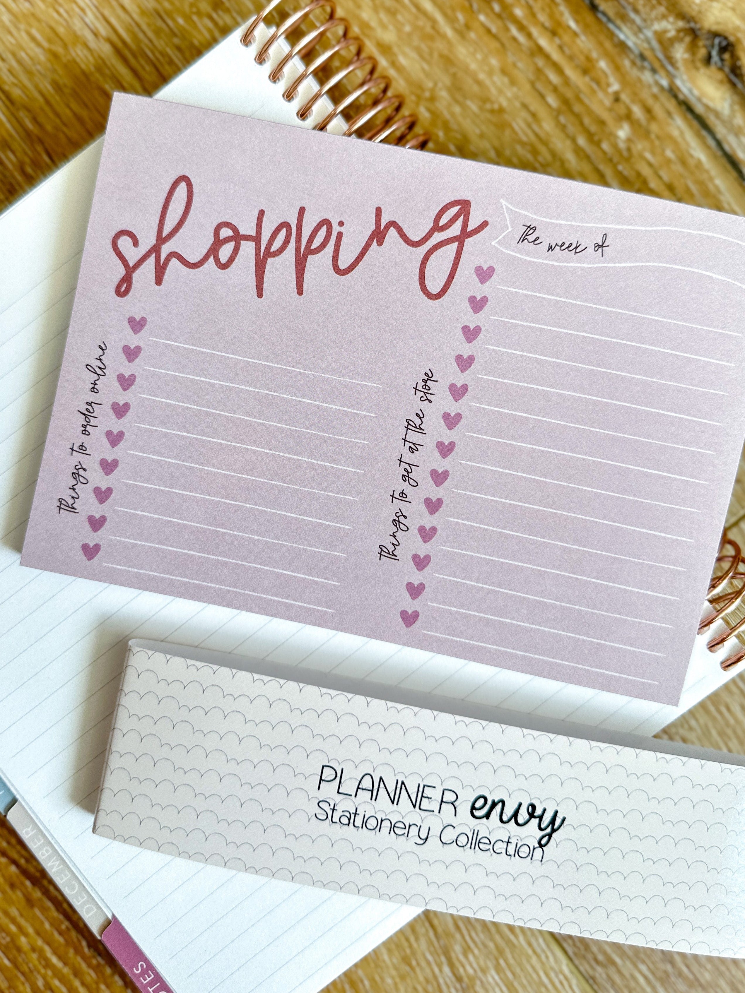 Shopping List Notepad: Groceries, Online, Things to buy - 7x5 Inches (*Notepad Only*)