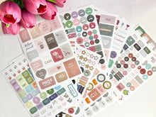 Load image into Gallery viewer, 12 Sheets Functional Sticker Set for Planners
