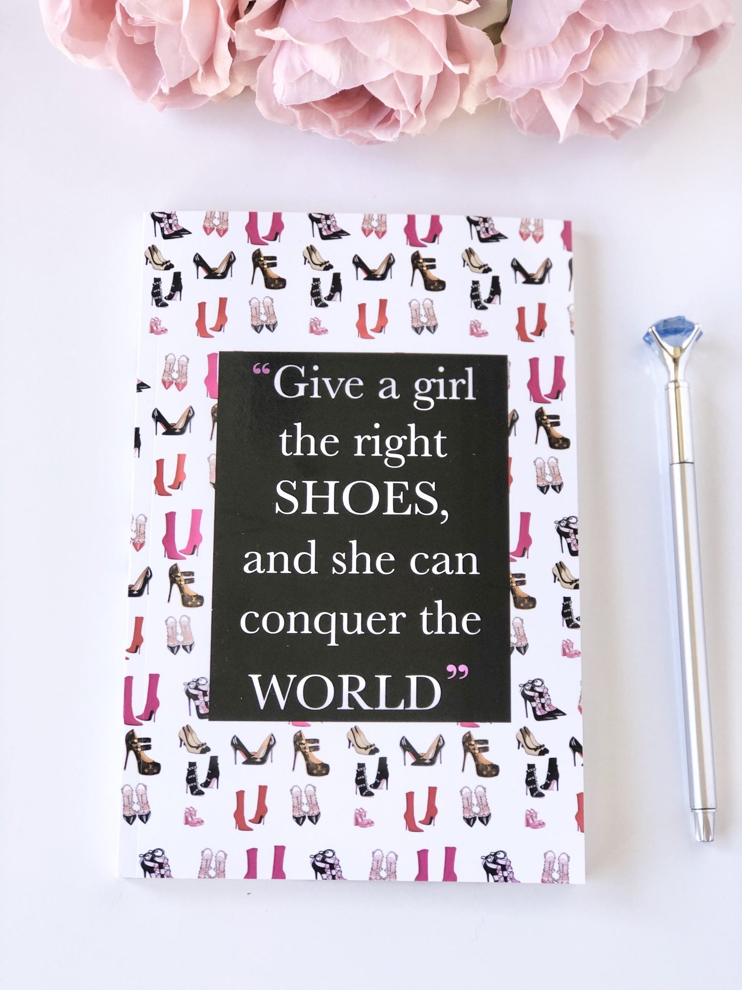 Shoes and Bags Lovers Lined Journal