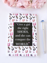 Load image into Gallery viewer, Shoes and Bags Lovers Lined Journal
