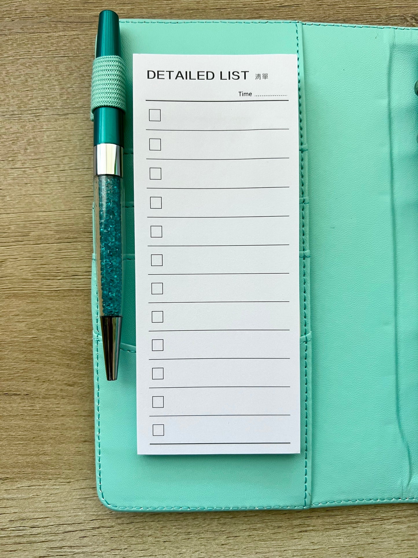 List Lined slim Notepad