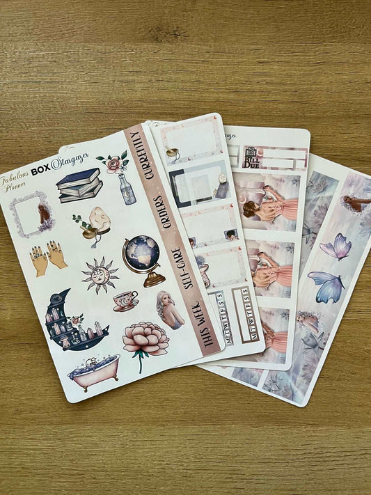 4 Sheets - Stargazer Planner Stickers Kit