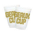 Geaux Cup Frosted Cups