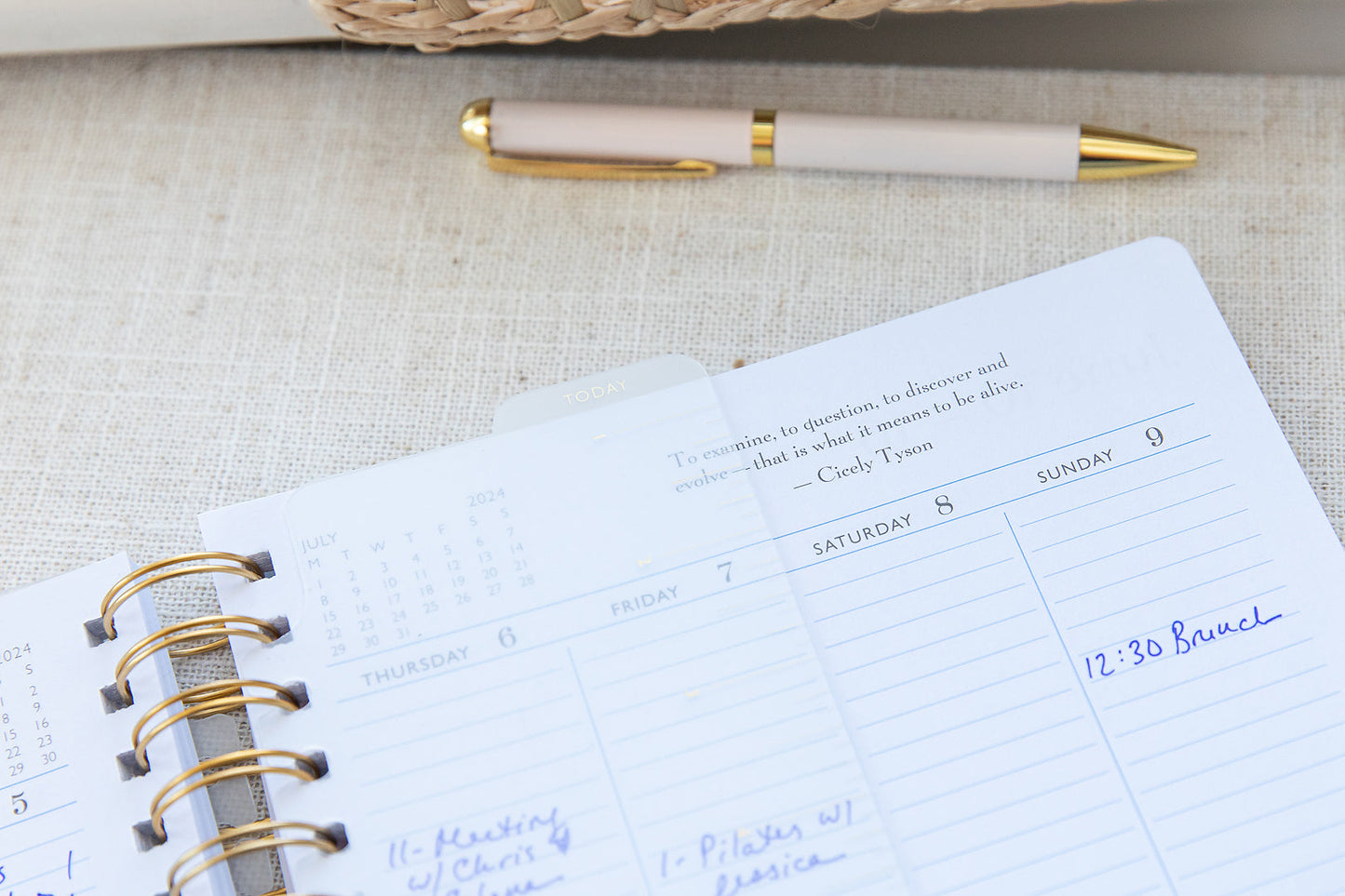 Snap-In Bookmarks for Spiral Planners (2 Pack)