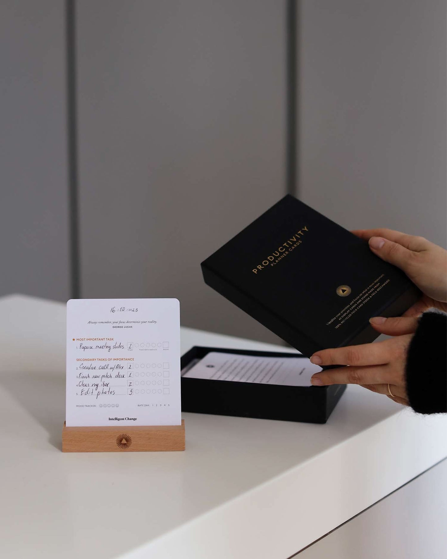 Productivity Planner Cards