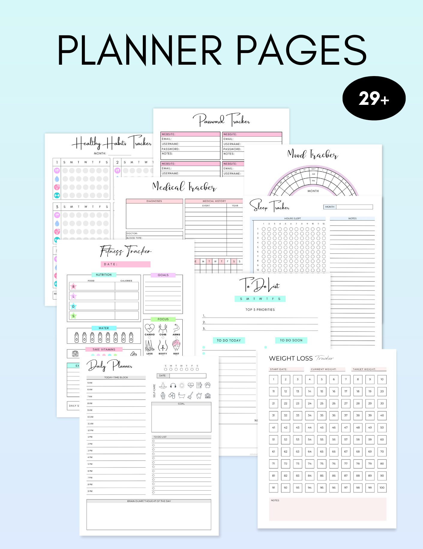 Digital Planning Essentials Bundle