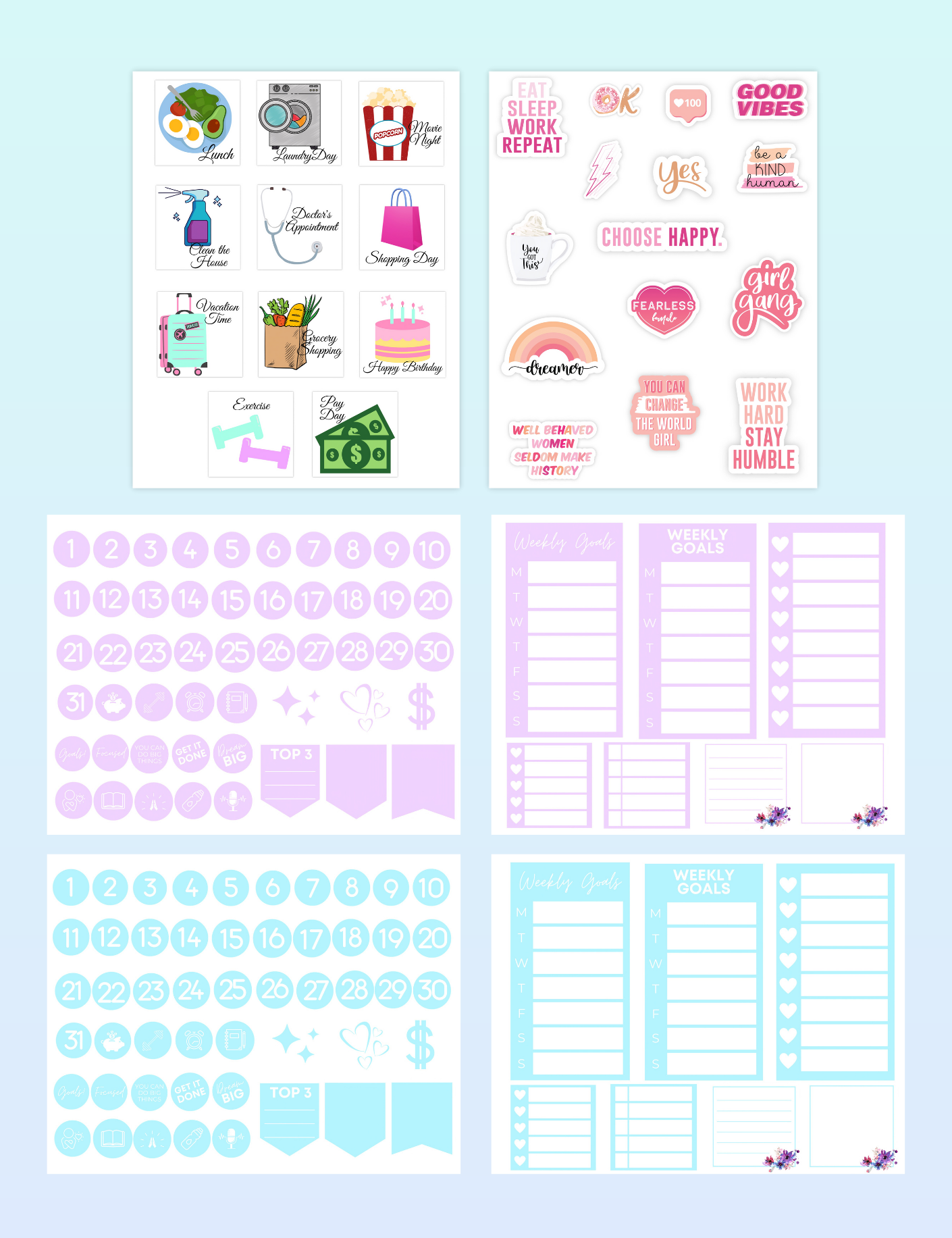 Digital Planning Essentials Bundle