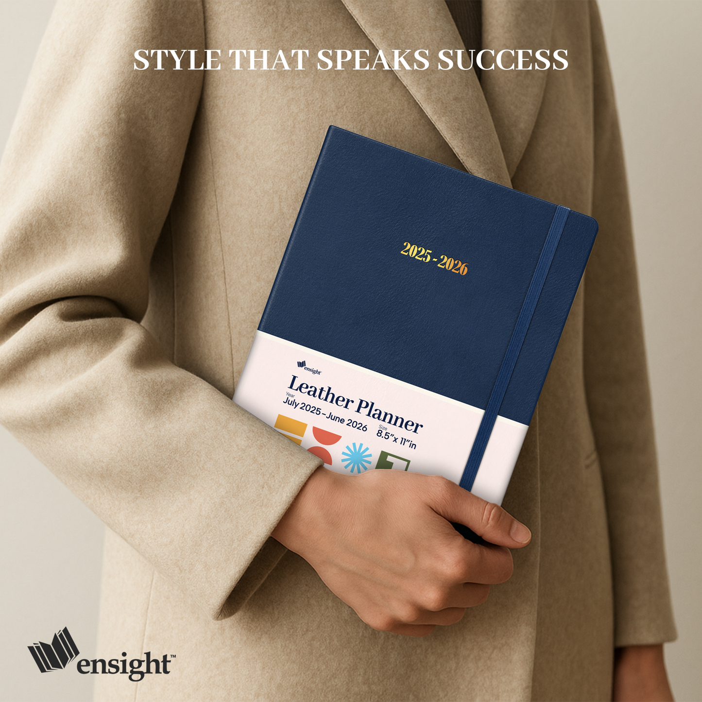 Leather Planner Jun 2025 - Jul 2026