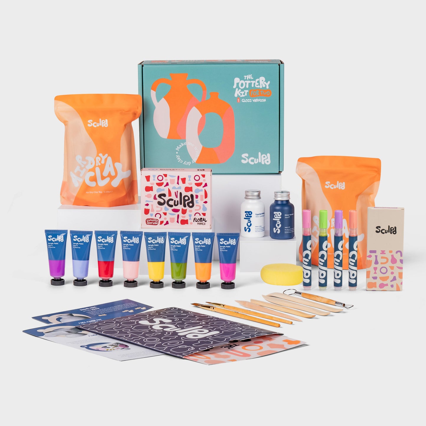 Sculpd Pottery Kit