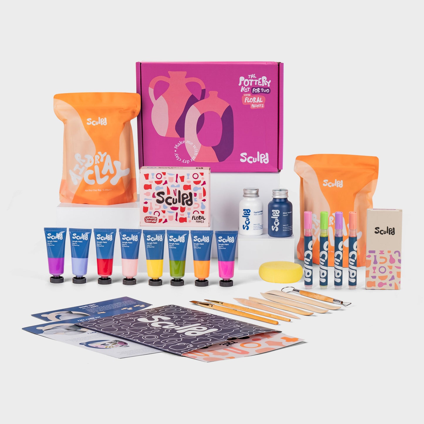 Sculpd Pottery Kit