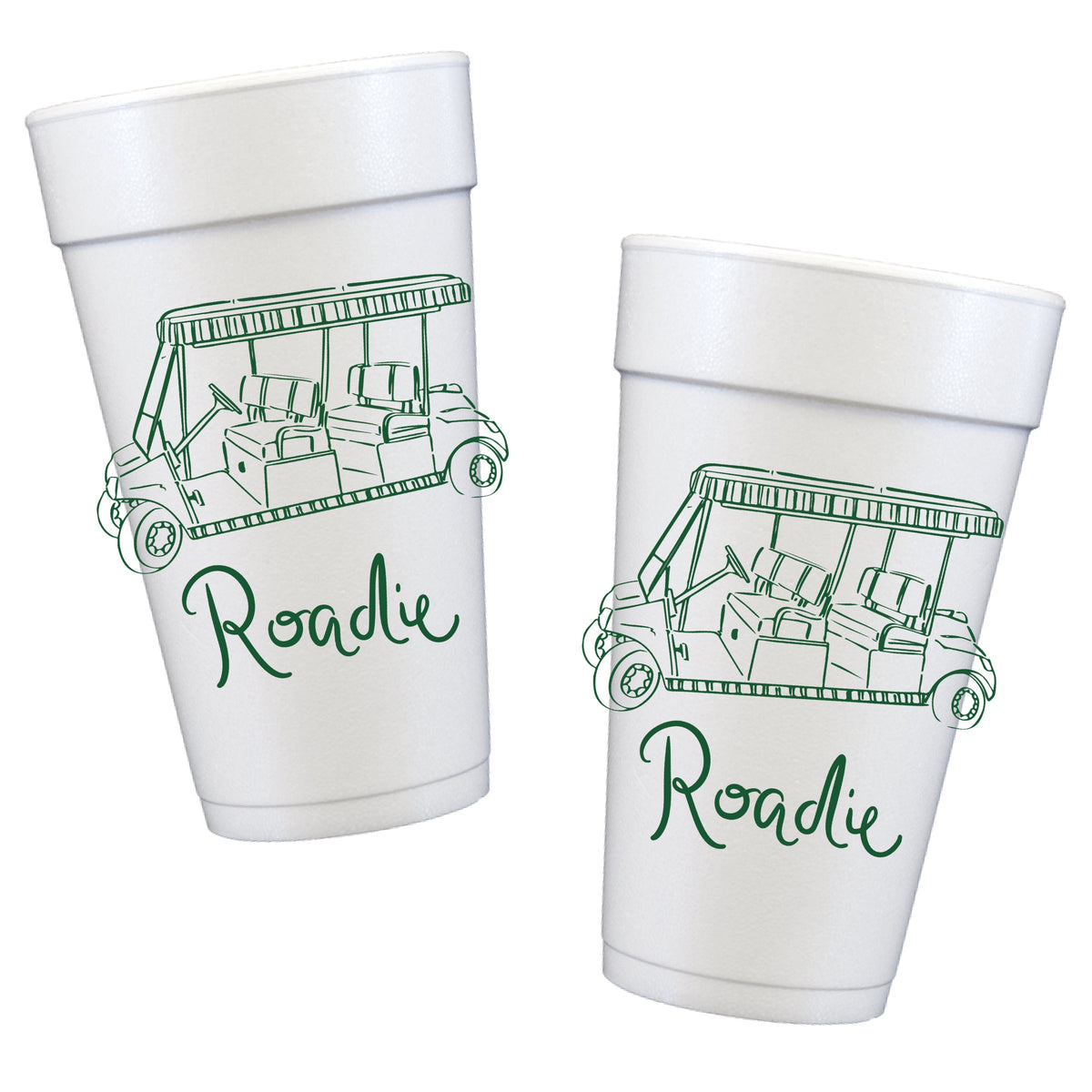 Roadie Styrofoam Cups