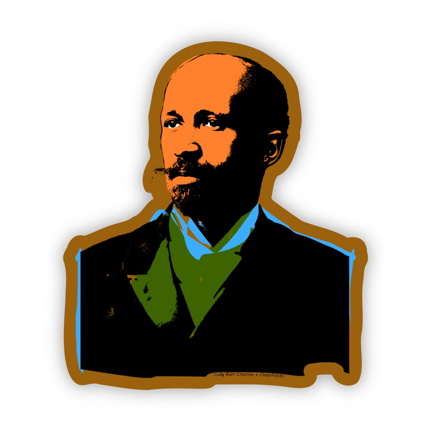 W. E. B. Du Bois Sticker