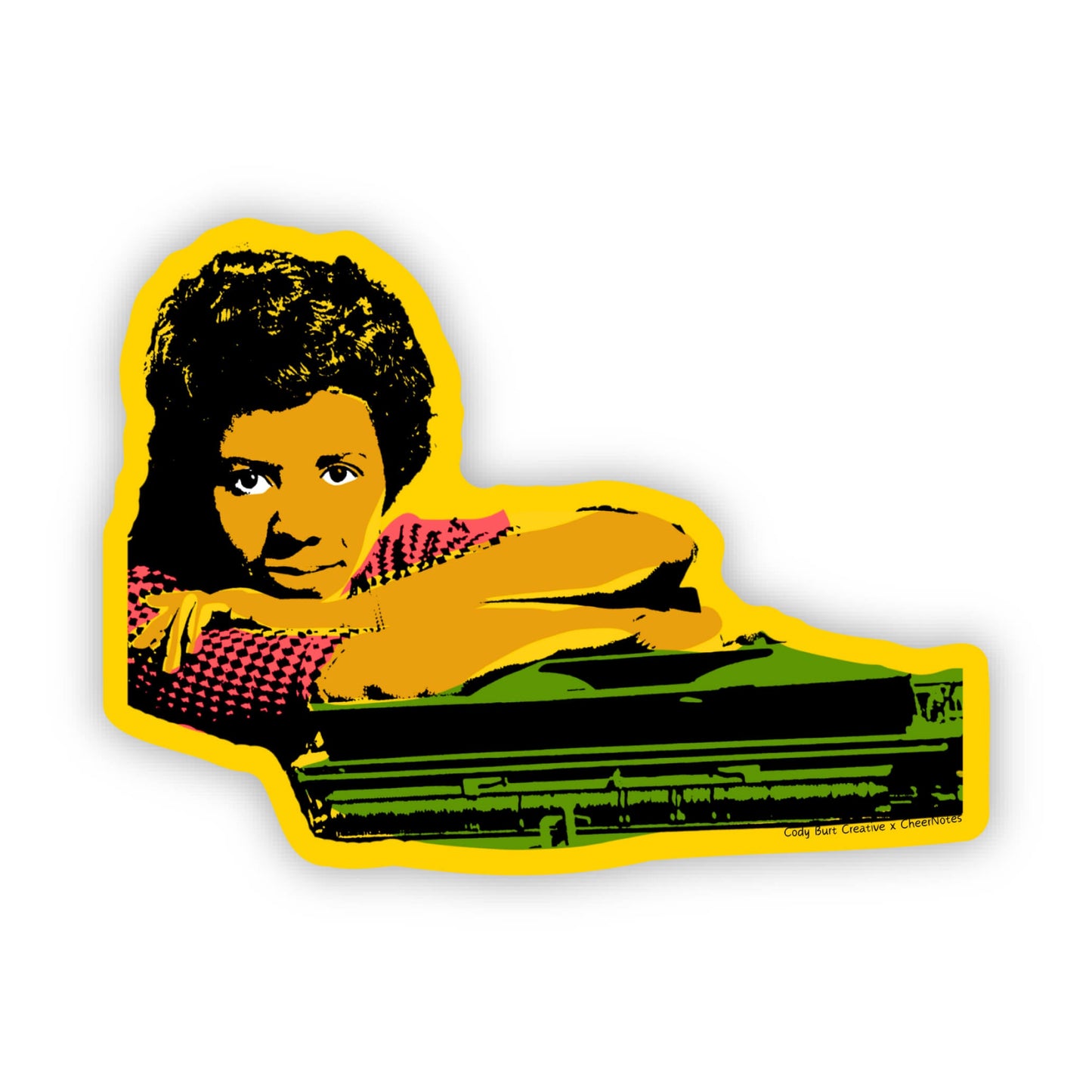 Lorraine Hansberry Sticker