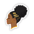 Don't Touch Sticker