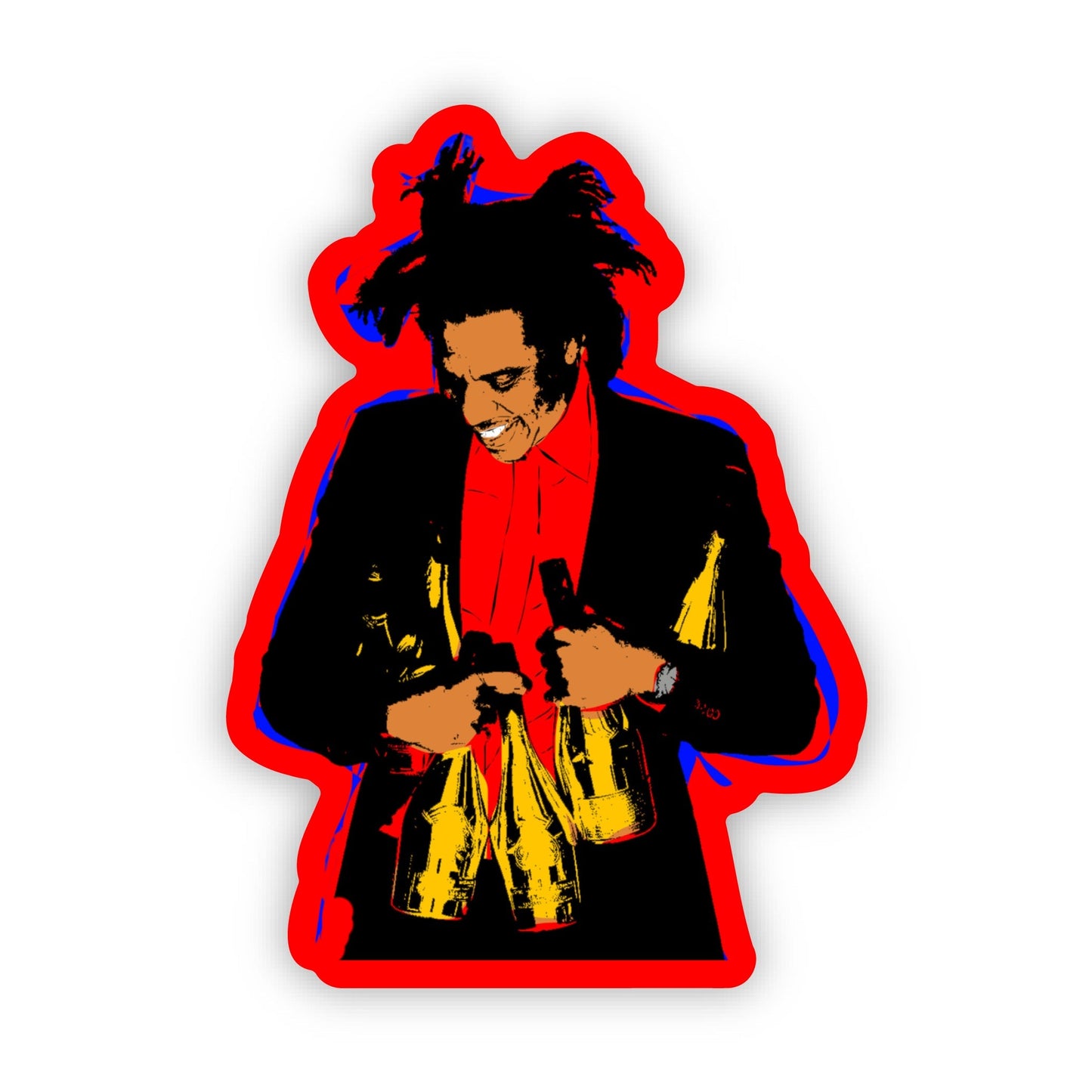 Jay & Champagne Sticker