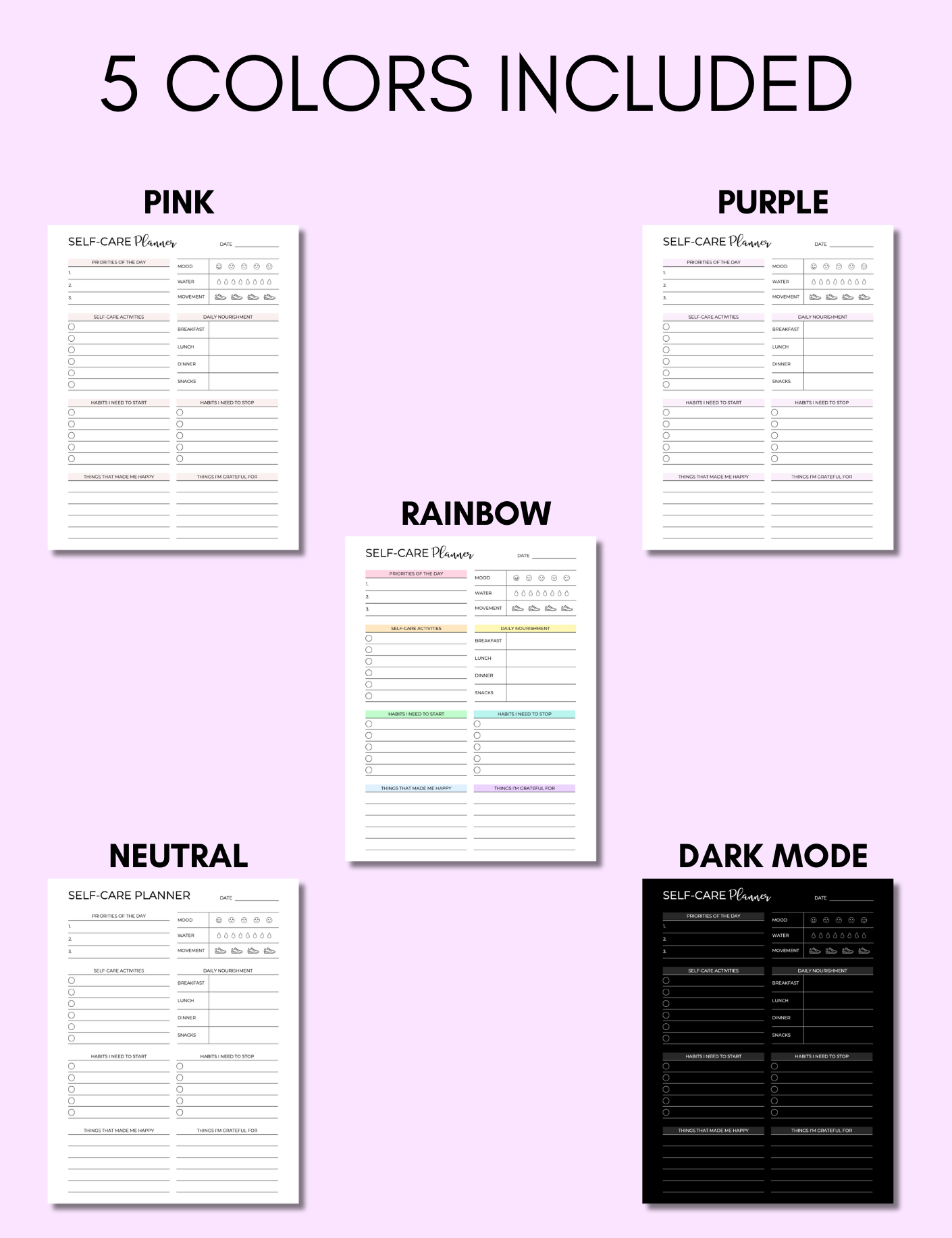 Self-Care Expansion Pack