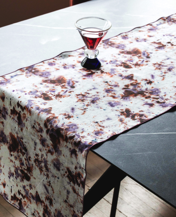 Rose Marble runner