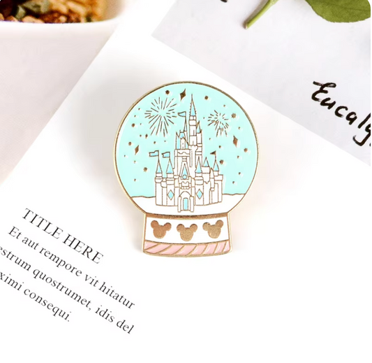 Magic Park Castle Enamel Pin