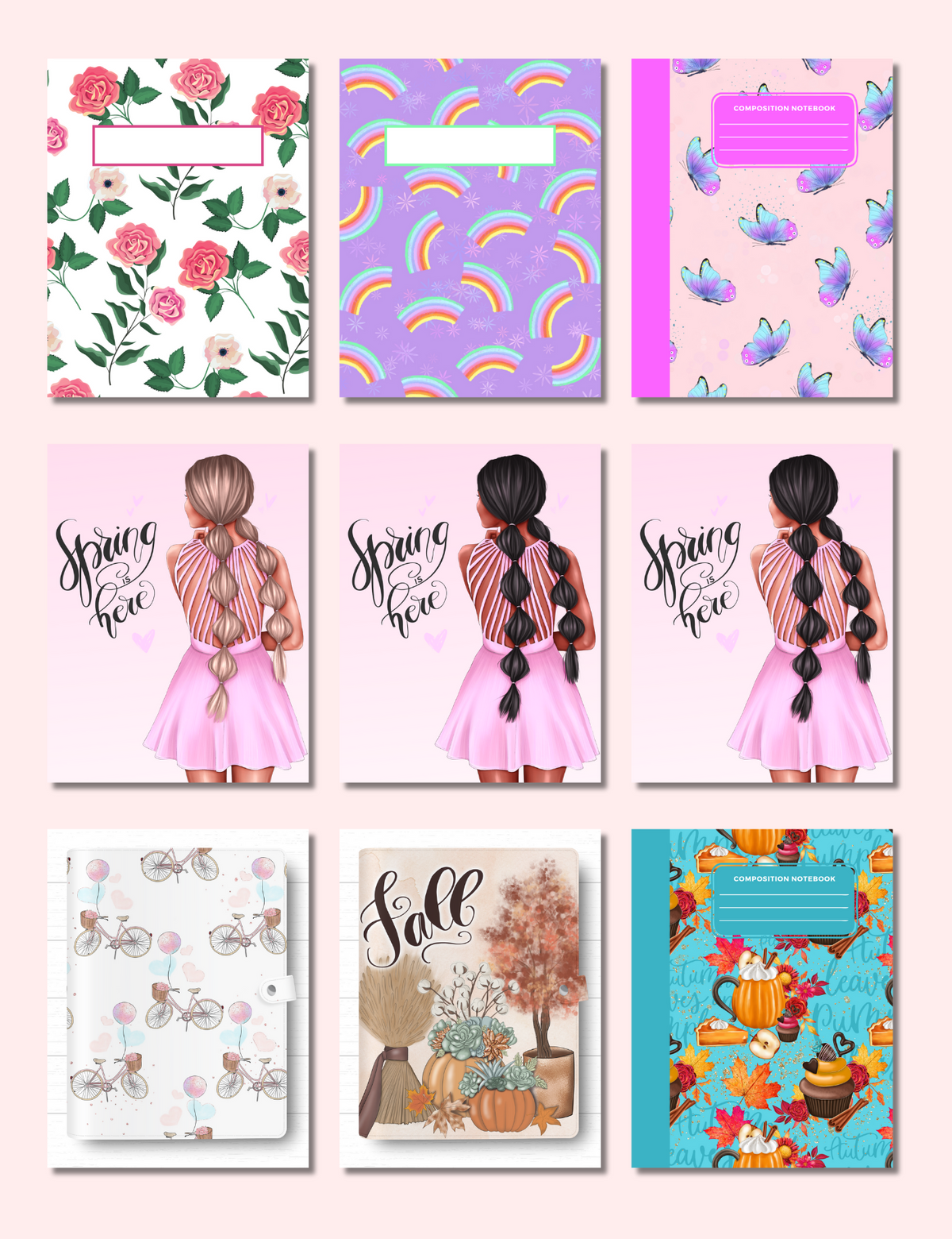 Seasonal Planner Covers