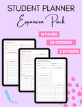 Student Planner Expansion Pack