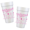 Synchronized Sippin' Styrofoam Cups