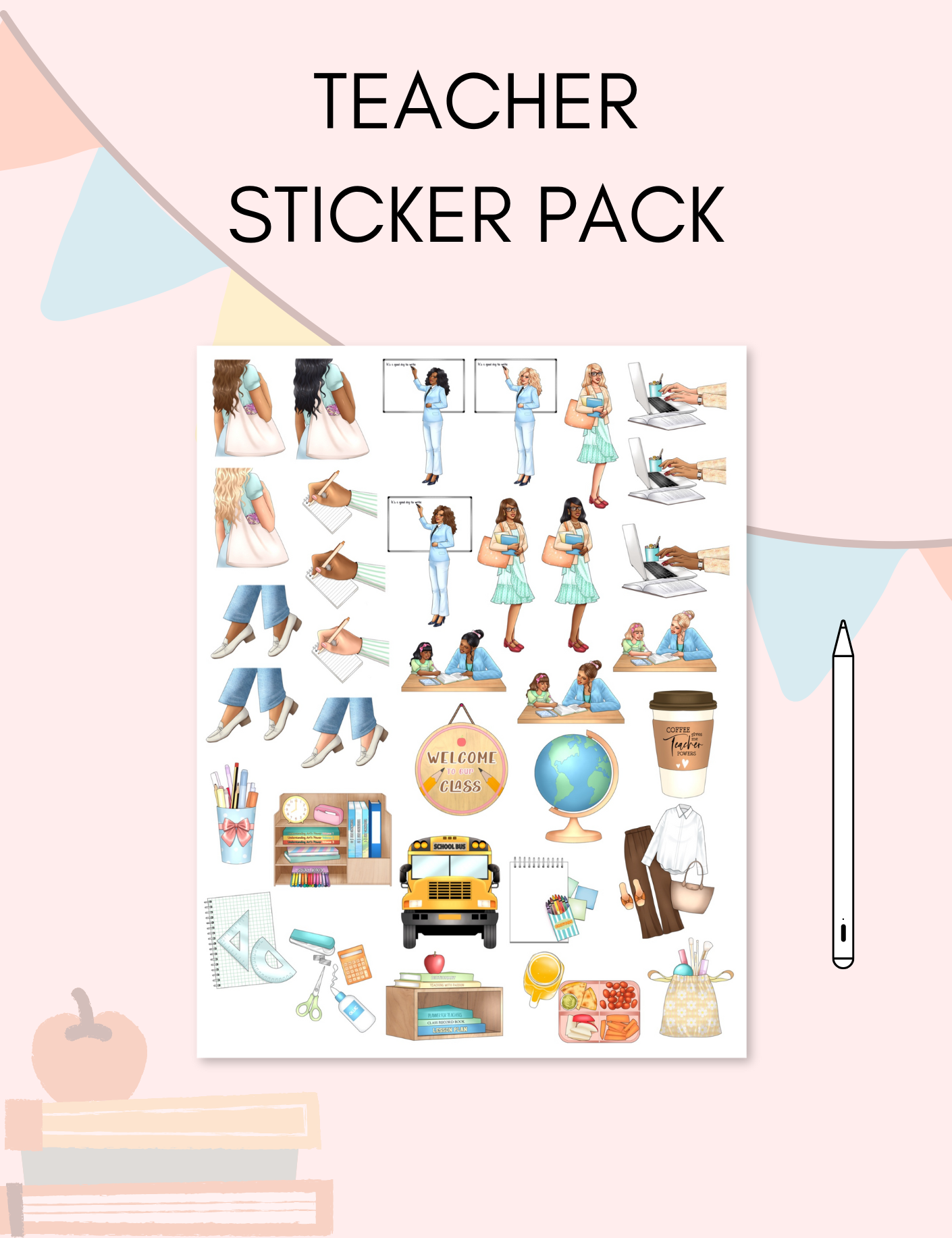 Teacher Sticker Pack