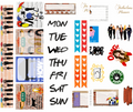 3 Sheets Friends TV Show Stickers