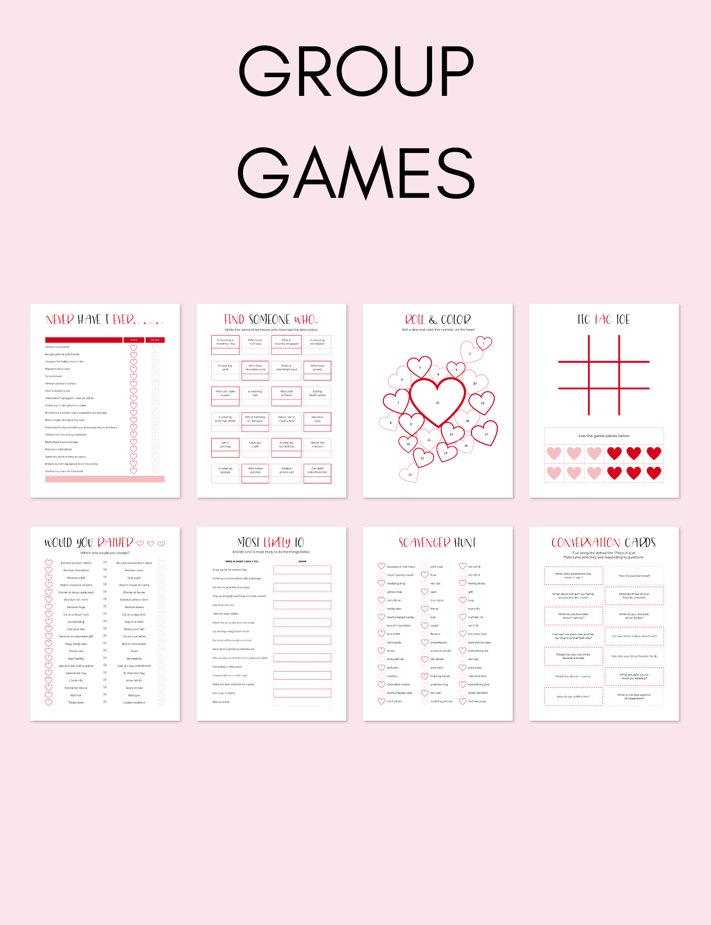 Valentine's Day Activity Pack