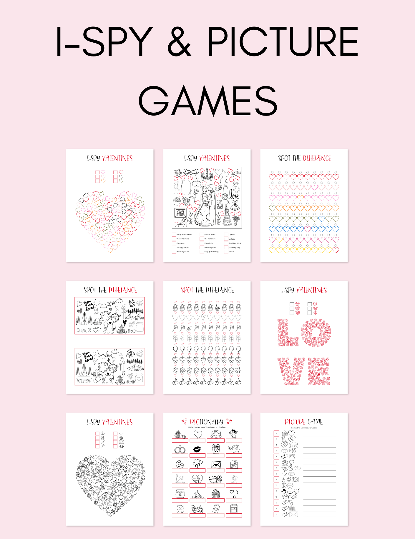 Valentine's Day Activity Pack